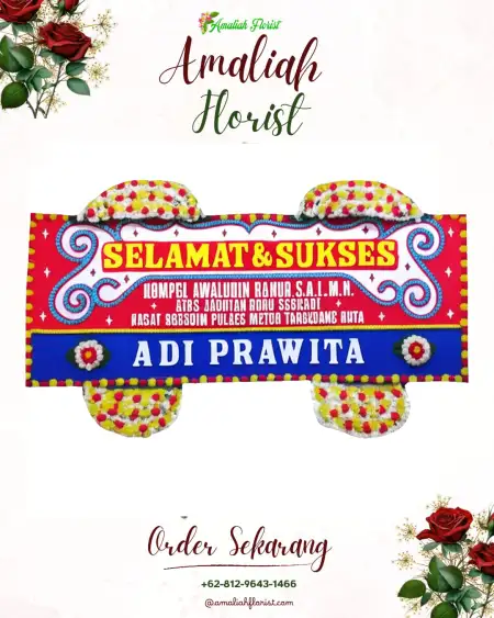 Papan Bunga Ucapan Selamat Batuhideung